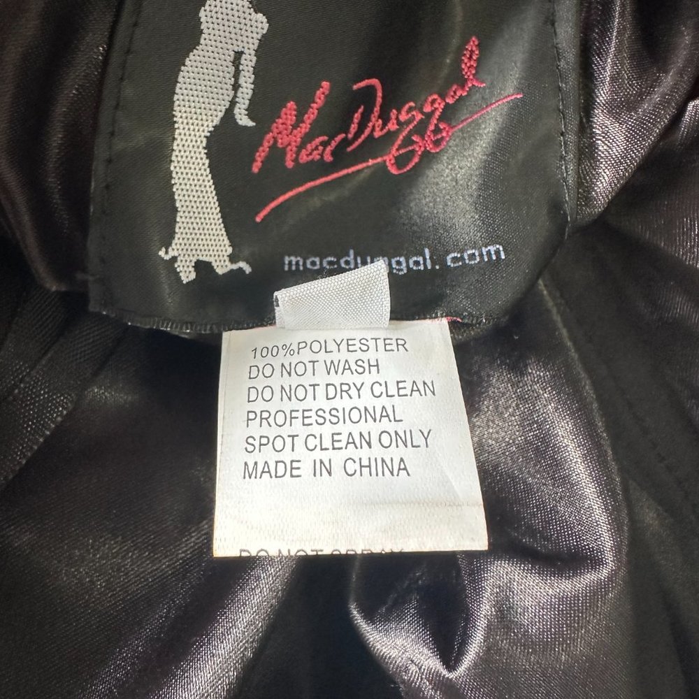 Mac Duggal floral aplique fit flare A line dress NO OFFER CONSIDERED - Picture 8 of 8